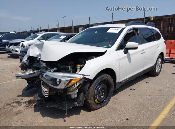 4S4BSACC8H3411540 2017 SUBARU OUTBACK White Vista tres cuartos delantera izquierda