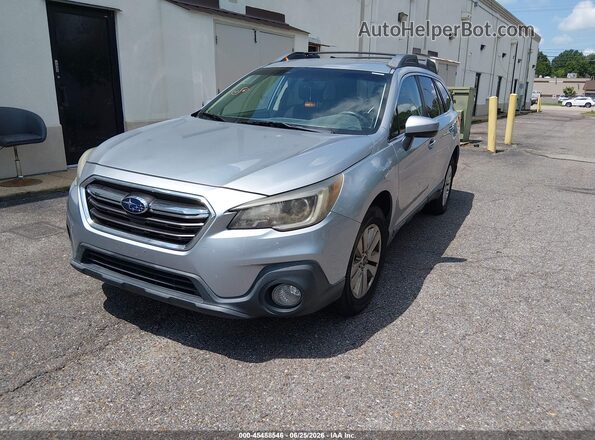 4S4BSACC8J3257269 2018 SUBARU OUTBACK Серебряный Передняя левая четверть