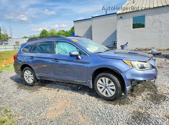 4S4BSACC9G3315348 2016 SUBARU OUTBACK Синий Передняя правая четверть