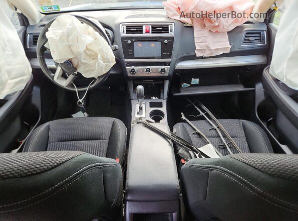 4S4BSACC9G3315348 2016 SUBARU OUTBACK Синий Вид панели приборов