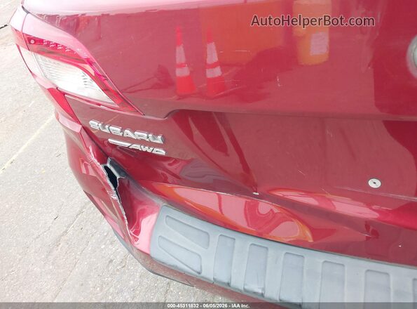 4S4BSACC9G3329797 2016 SUBARU OUTBACK Red 