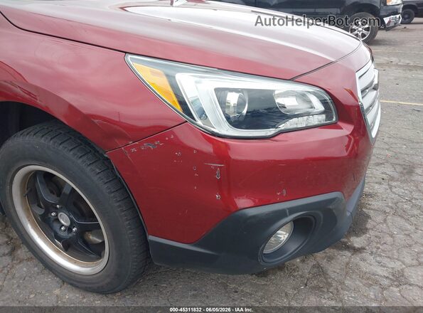 4S4BSACC9G3329797 2016 SUBARU OUTBACK Red 