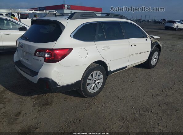 4S4BSACC9J3227701 2018 SUBARU OUTBACK White Trasero derecho