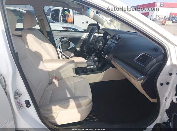 4S4BSACC9J3227701 2018 SUBARU OUTBACK White Vista interior delantera