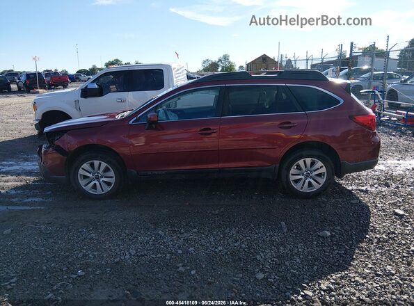 4S4BSACCXH3271071 2017 SUBARU OUTBACK Red სალონის 360-გრადუსიანი ხედი