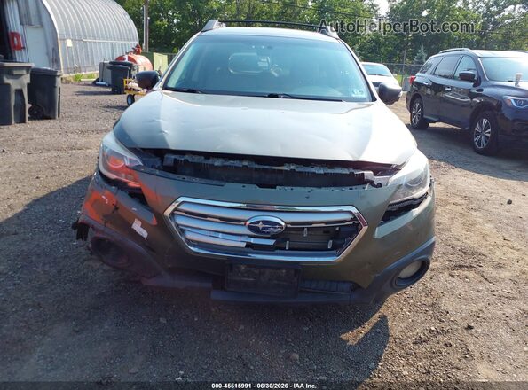 4S4BSACCXH3399262 2017 SUBARU OUTBACK Green Вид щитка приладів