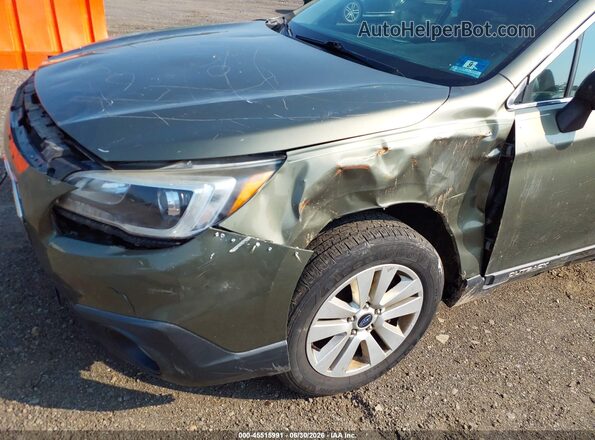 4S4BSACCXH3399262 2017 SUBARU OUTBACK Green Вид спереду