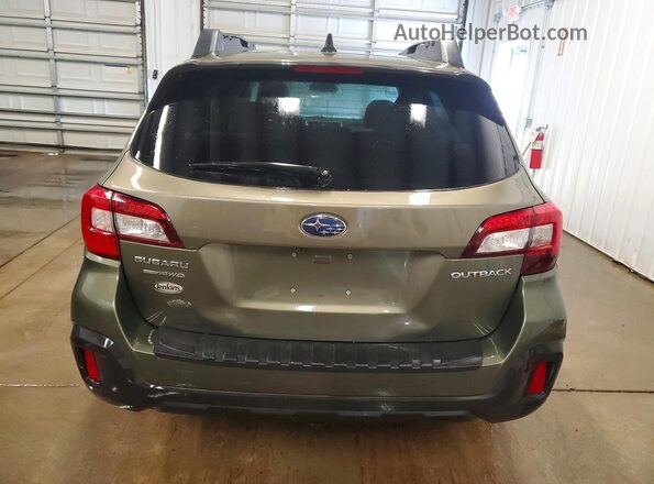 4S4BSACCXJ3346454 2018 SUBARU OUTBACK Green Vista trasera