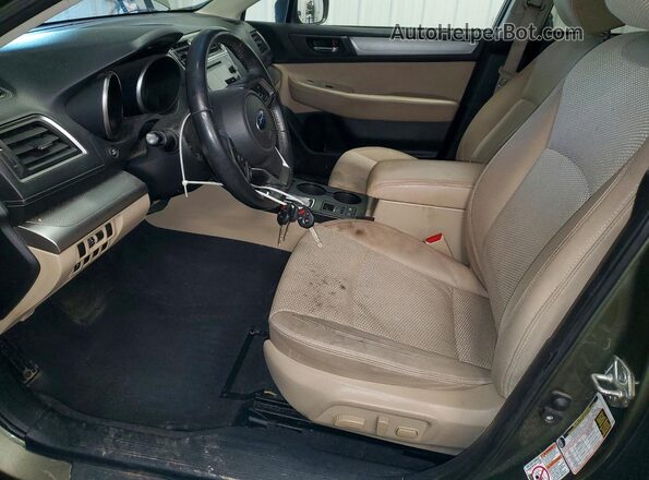 4S4BSACCXJ3346454 2018 SUBARU OUTBACK Green Vista interior delantera