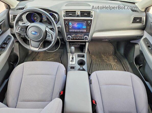 4S4BSACCXJ3381267 2018 SUBARU OUTBACK Blue Вид панелі приладів
