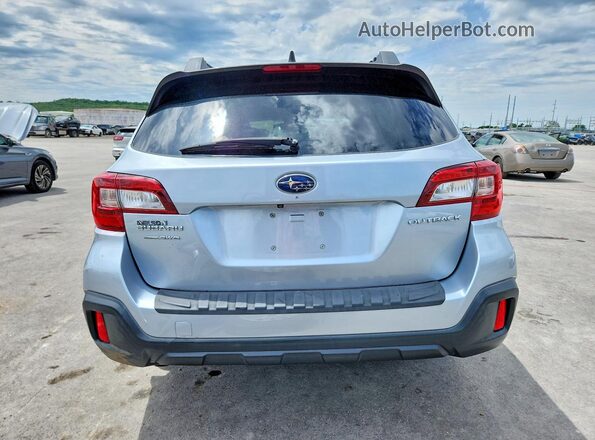 4S4BSADC4J3354418 2018 SUBARU OUTBACK Silver Widok z tyłu