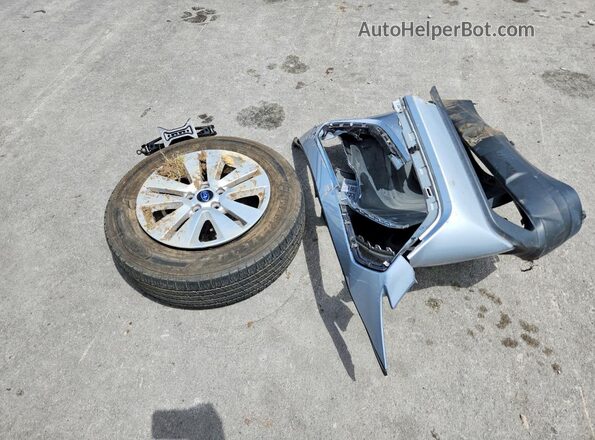 4S4BSADC4J3354418 2018 SUBARU OUTBACK Silver Widok naklejki z numerem VIN
