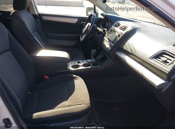 4S4BSADC6G3246245 2016 SUBARU OUTBACK Белый Вид салона спереди