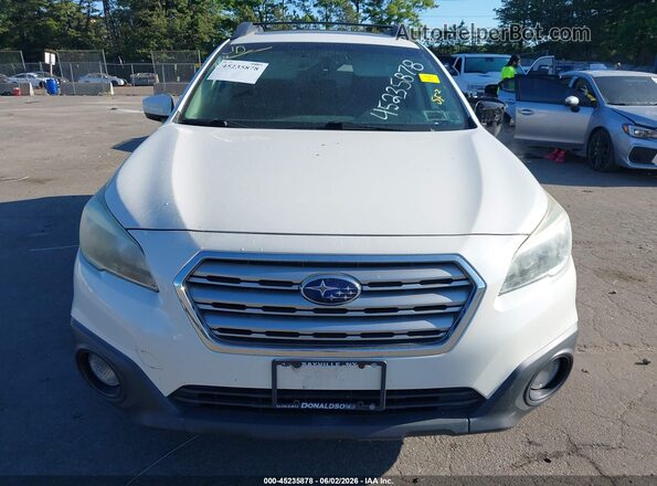 4S4BSADC6G3246245 2016 SUBARU OUTBACK Белый Вид щитка приборов