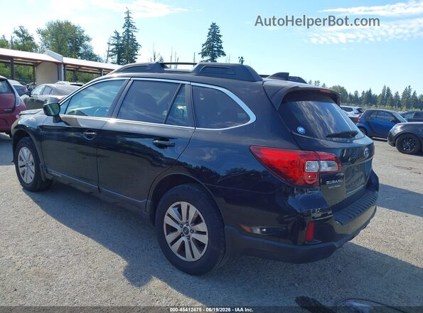 4S4BSADC6G3316780 2016 SUBARU OUTBACK Black Tył lewy