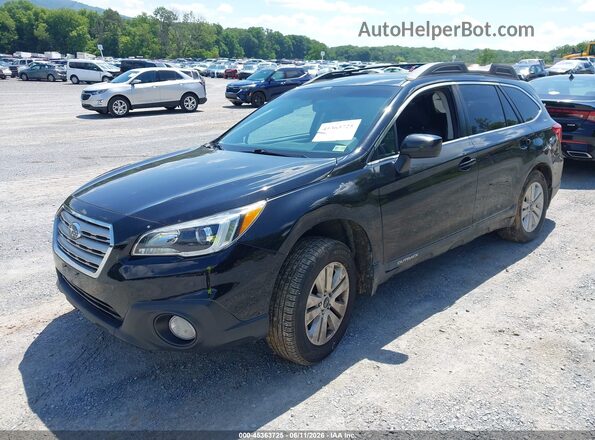 4S4BSADC9H3363366 2017 SUBARU OUTBACK Black წინა მარცხენა ხედი სამი მეოთხედიდან