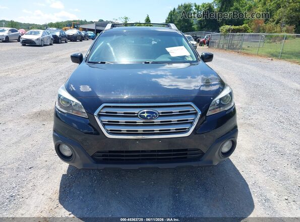 4S4BSADC9H3363366 2017 SUBARU OUTBACK Black უკანა სალონის ხედი