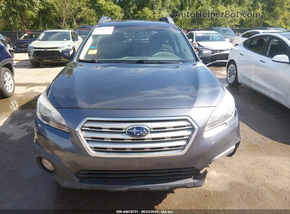 4S4BSADC9H3424652 2017 SUBARU OUTBACK Gray Widok wnętrza z tyłu