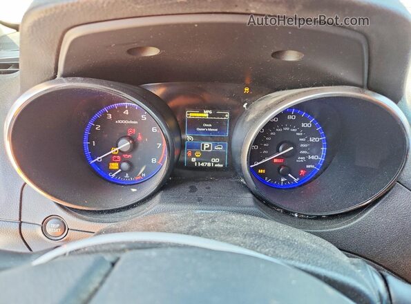4S4BSAEC3G3333079 2016 SUBARU OUTBACK Burgundy Vista del cuadro de instrumentos