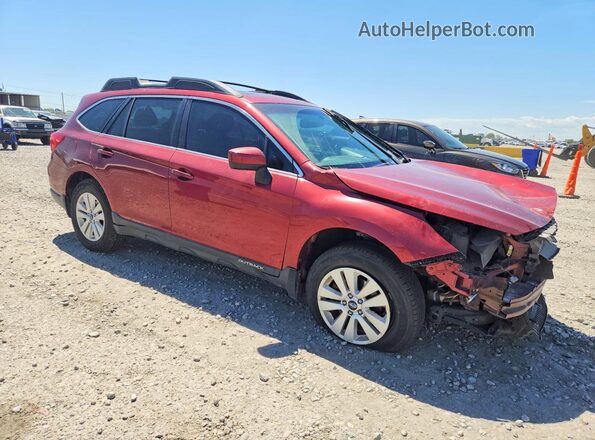 4S4BSAEC3G3333079 2016 SUBARU OUTBACK Burgundy Delantero derecho