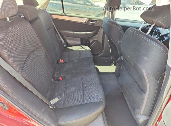 4S4BSAEC3G3333079 2016 SUBARU OUTBACK Burgundy Vista interior trasera