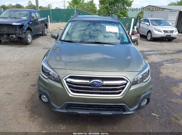 4S4BSAFC0J3220132 2018 SUBARU OUTBACK Green Rear interior view