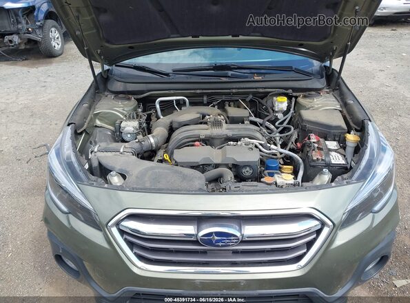 4S4BSAFC0J3220132 2018 SUBARU OUTBACK Green Rear view