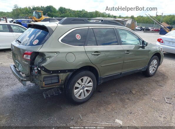 4S4BSAFC0J3220132 2018 SUBARU OUTBACK Green Rear right