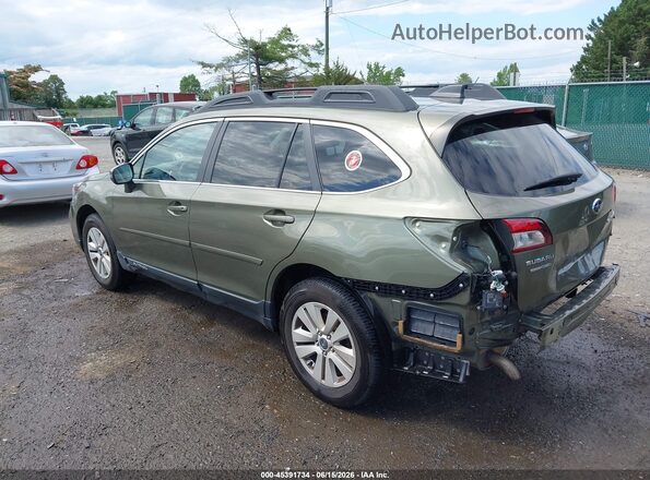 4S4BSAFC0J3220132 2018 SUBARU OUTBACK Green Rear left