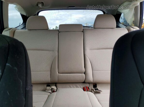 4S4BSAFC0J3300790 2018 SUBARU OUTBACK Blue Rear seats view