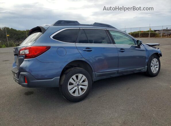 4S4BSAFC0J3300790 2018 SUBARU OUTBACK Blue Rear right