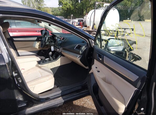 4S4BSAFC1H3306981 2017 SUBARU OUTBACK Black Widok wnętrza z przodu