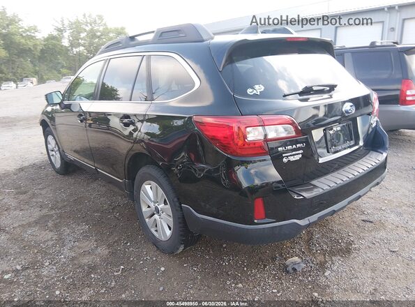 4S4BSAFC1H3306981 2017 SUBARU OUTBACK Black Tył lewy