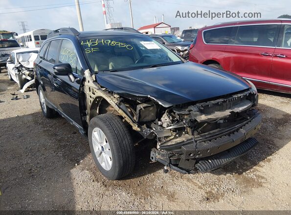 4S4BSAFC1H3306981 2017 SUBARU OUTBACK Black Widok z przodu