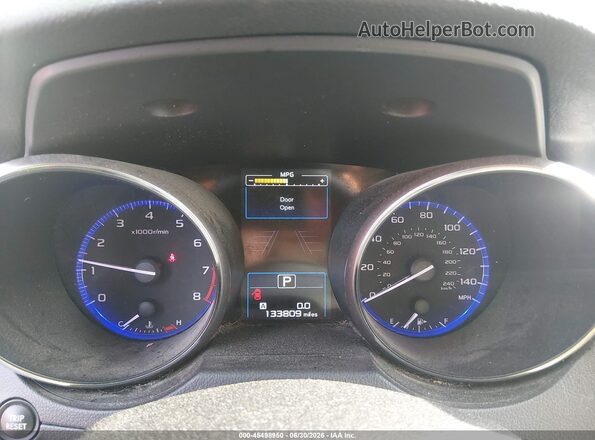 4S4BSAFC1H3306981 2017 SUBARU OUTBACK Black Widok tylnych siedzeń