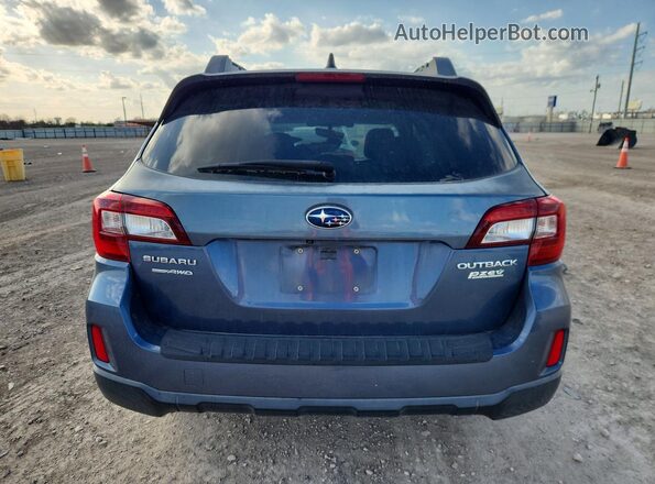 4S4BSAFC1H3388453 2017 SUBARU OUTBACK Blue Հետևի տեսք