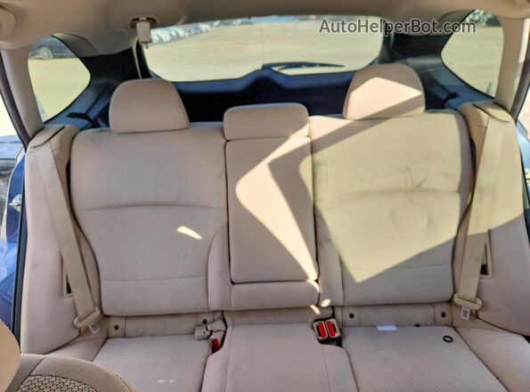 4S4BSAFC1H3388453 2017 SUBARU OUTBACK Blue Հետևի նստատեղերի տեսք