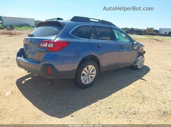 4S4BSAFC1J3320952 2018 SUBARU OUTBACK Синий Задняя правая четверть