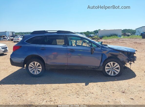 4S4BSAFC1J3320952 2018 SUBARU OUTBACK Синий Вид задней части салона