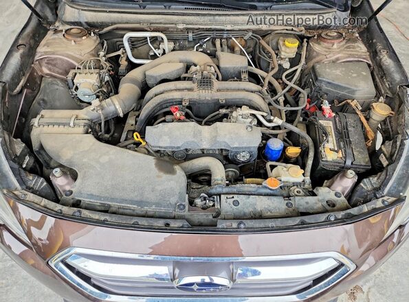 4S4BSAFC1K3228631 2019 SUBARU OUTBACK Brown Vista interior trasera