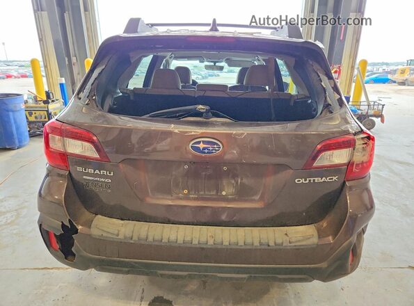 4S4BSAFC1K3228631 2019 SUBARU OUTBACK Brown Vista trasera