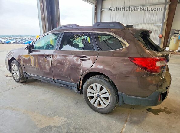 4S4BSAFC1K3228631 2019 SUBARU OUTBACK Brown Trasero izquierdo