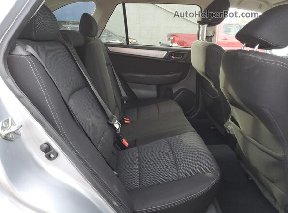 4S4BSAFC1K3250581 2019 SUBARU OUTBACK Gray Vista de los asientos traseros