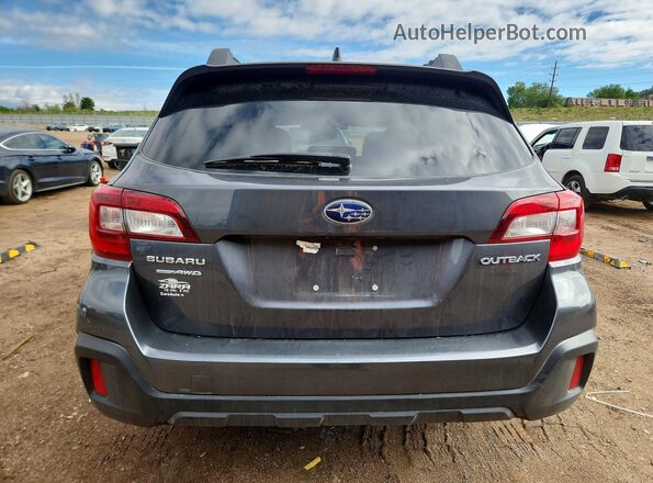 4S4BSAFC1K3259507 2019 SUBARU OUTBACK Charcoal Rear view