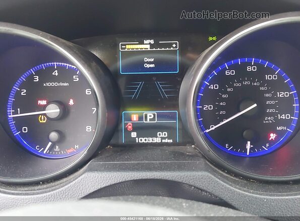 4S4BSAFC1K3261239 2019 SUBARU OUTBACK Red Вид задніх сидінь