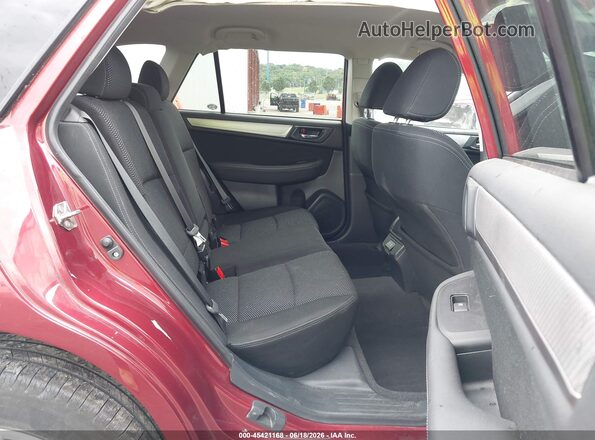4S4BSAFC1K3261239 2019 SUBARU OUTBACK Red Вид наклейки з VIN-кодом