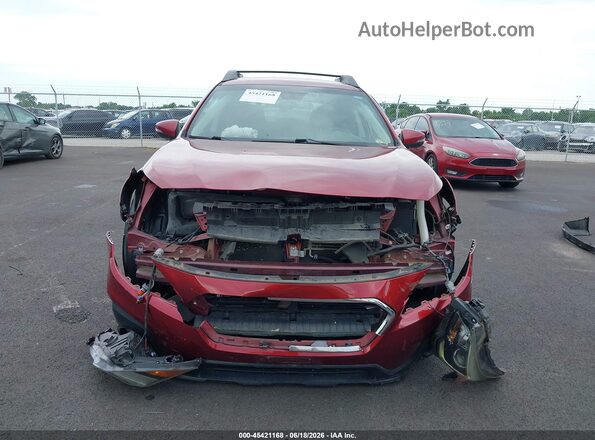 4S4BSAFC1K3261239 2019 SUBARU OUTBACK Red Вид щитка приладів
