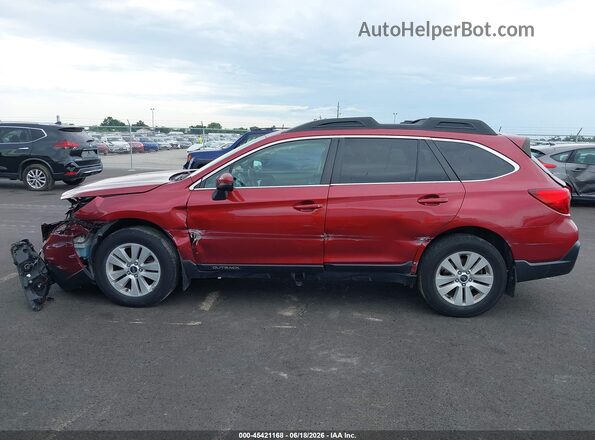 4S4BSAFC1K3261239 2019 SUBARU OUTBACK Red Панорамний вид салону 360°