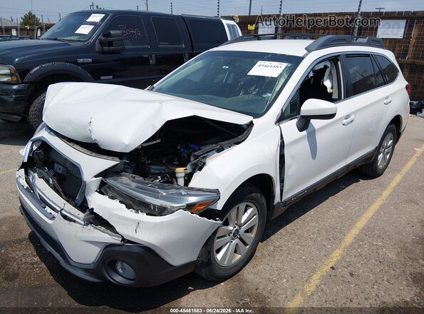 4S4BSAFC1K3321441 2019 SUBARU OUTBACK White Передня ліва чверть