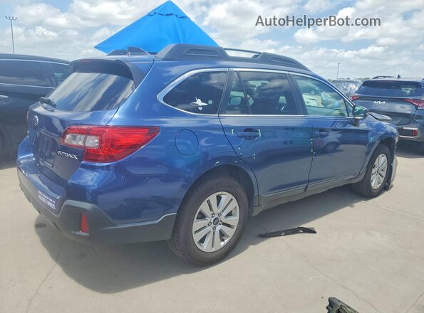 4S4BSAFC1K3371109 2019 SUBARU OUTBACK Blue Trasero derecho